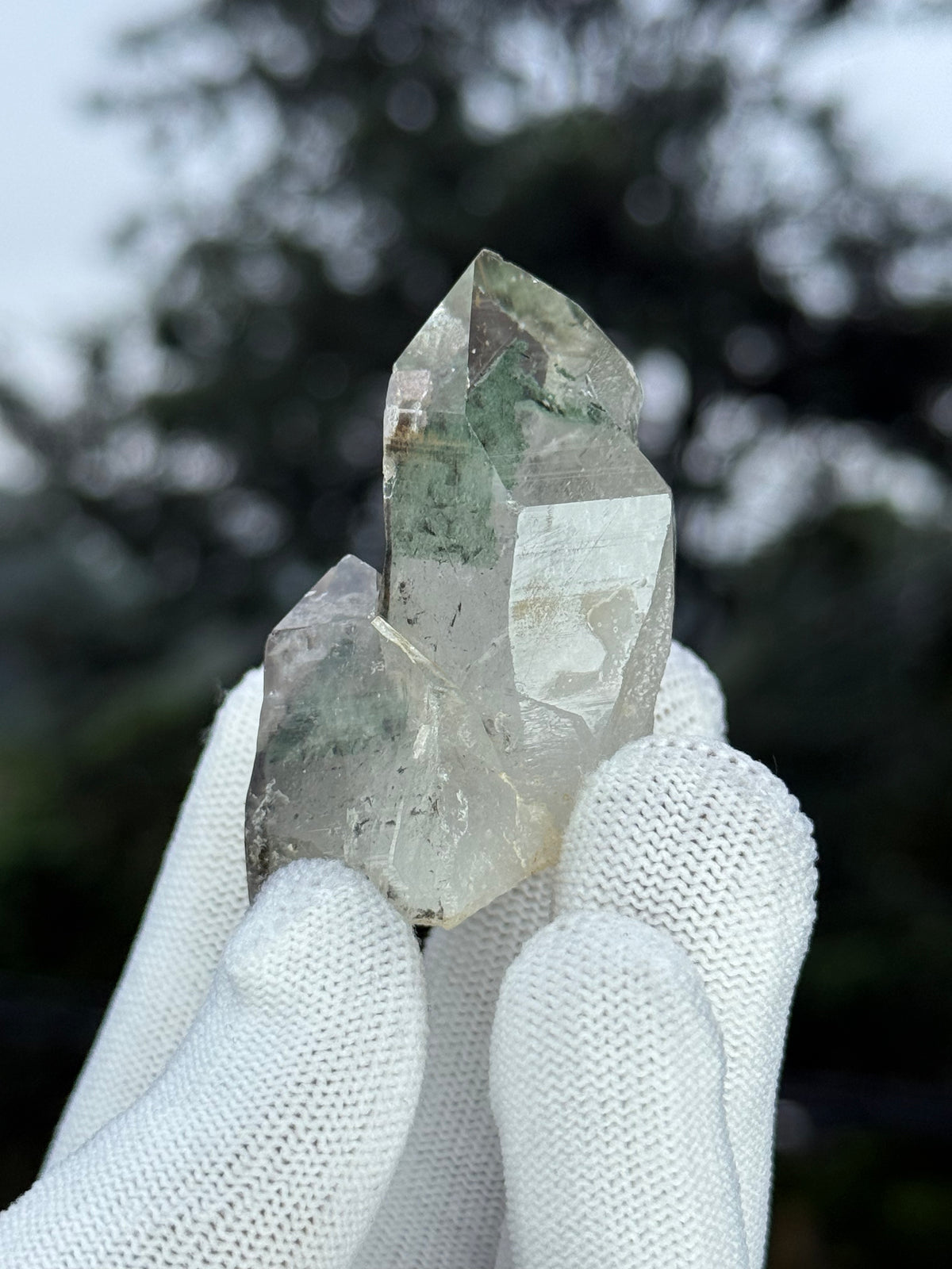 Himalayn Green Phantom With Hematite