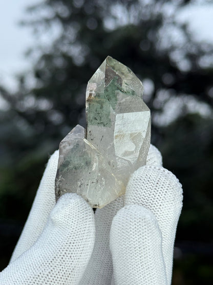 Himalayn Green Phantom With Hematite