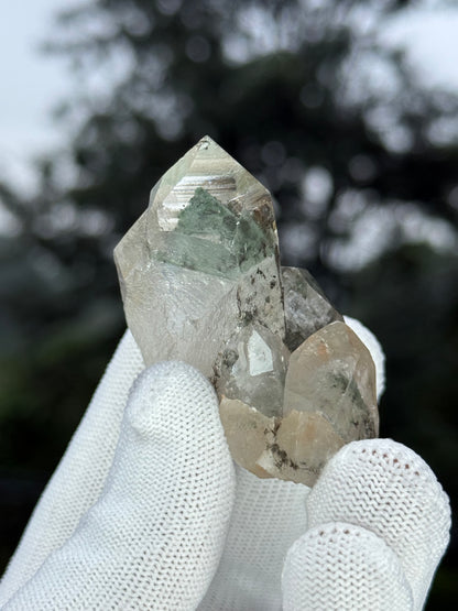 Himalayn Green Phantom With Hematite
