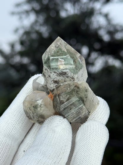 Himalayn Green Phantom With Hematite